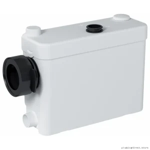 Saniflo Sanipack Compact Macerator Toilet with Waste Shredder - White