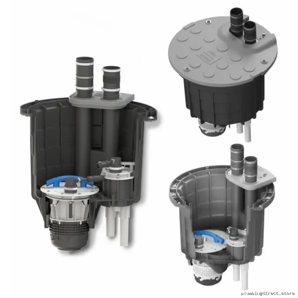 Saniflo Sanipit 24 Black Retrofit Grinder Pump 053 for Wastewater - Image 3