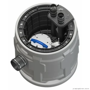 Sanipit 24 Heavy-Duty Quiet Grinder Pump for Garbage & Wastewater - Black 054 Saniflo