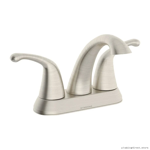 Unity Satin Nickel Centerset Bathroom Faucet – Durable & Stylish Design by Symmons Quality