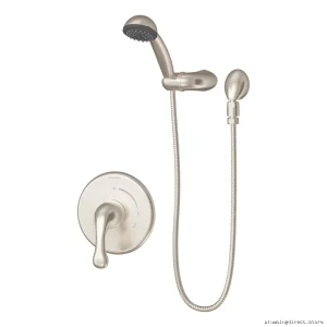 Symmons 6603-STN Satin Nickel Handheld Shower System for Modern Bathrooms