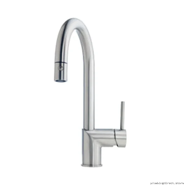 Satin Nickel Pull-Down Kitchen Faucet - Easy Install, High Arc, KFPD1150 Kindred