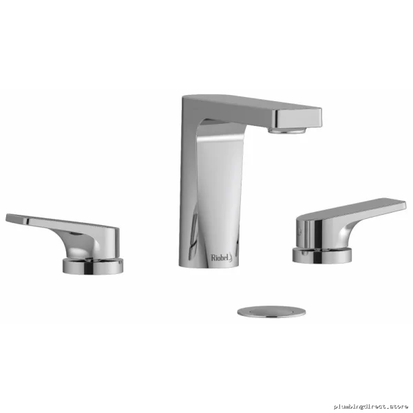Water-Saving Widespread Bathroom Faucet Lever Handles Chrome Finish Low-Flow