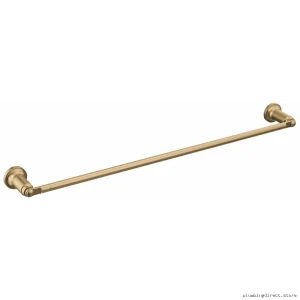 Saylor 24-Inch Towel Bar in Champagne Bronze - Modern Rust-Resistant Bathroom Rack