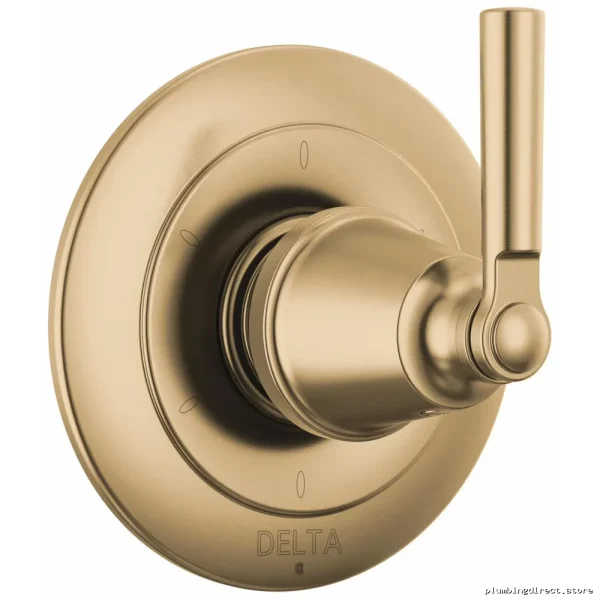 Saylor Six Setting Shower Diverter Trim in Champagne Bronze Finish