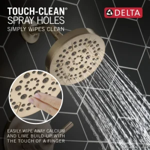 Saylor Monitor 14 Series Tub & Shower Trim in Champagne Bronze T14435-CZ Delta