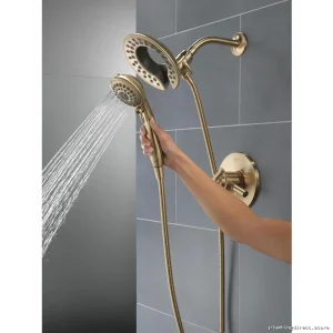 Modern Saylor Monitor 17 Series Shower Trim Champagne Bronze Finish with In2ition Technology