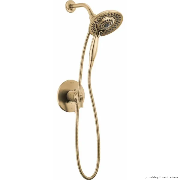 Modern Saylor Monitor 17 Series Shower Trim Champagne Bronze Finish with In2ition Technology - Image 2