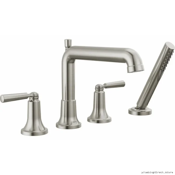 Saylor Roman Tub Trim w/ Hand Shower - Stainless Steel Model T4736-SS