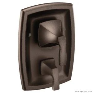 Voss T2690ORB Oil Rubbed Bronze Integrated Diverter Valve Trim - Scald-Proof Moen Compatible