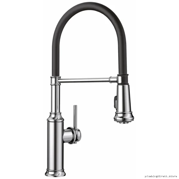 Empressa 442508 Blanco Semi-Pro Kitchen Faucet with Pulldown Spray & Chrome Finish - Image 4