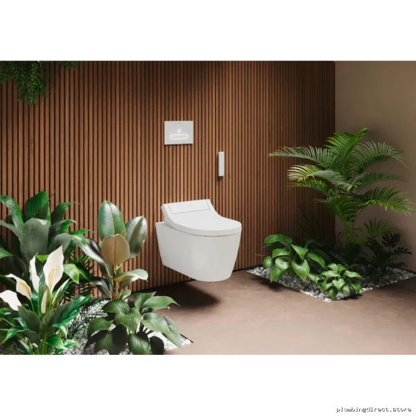 SensoWash Classic Bidet Seat - White Duravit OEM - Image 2