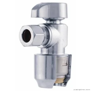 Sharkbite 1/2x3/8 Compensated Angle Stop 23036 UR23036CA