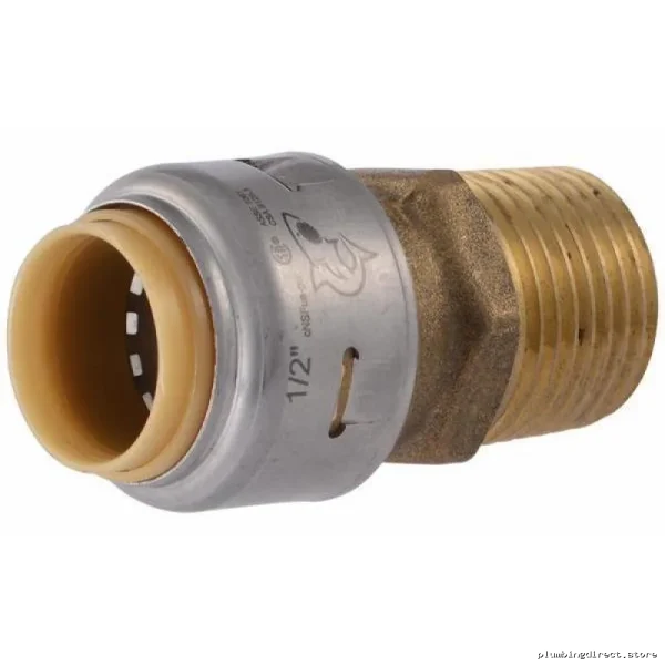 3/4 in SharkBite MIP Adapter UR134 - Copper to Iron Pipe No Tools Required