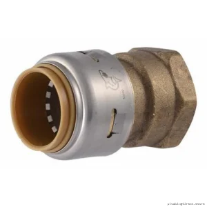 SharkBite 3/4 Inch Push-to-Connect Brass FIP Adapter Fitting UR088