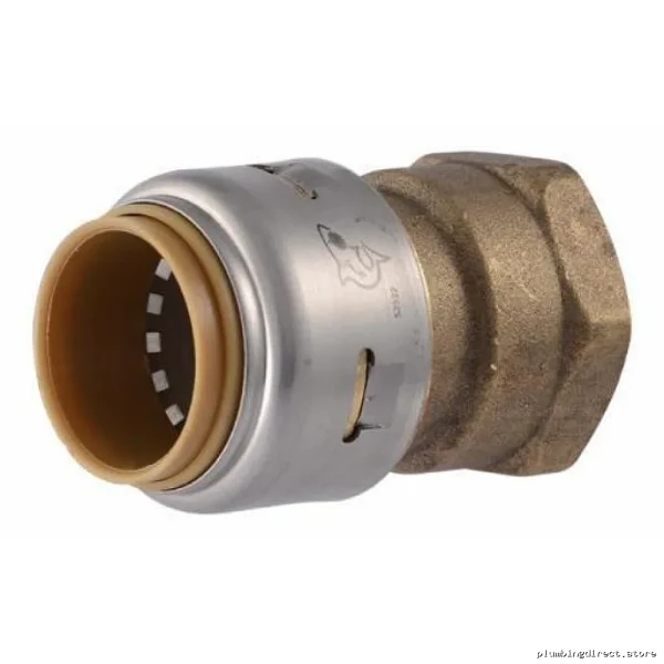 SharkBite 3/4 Inch Push-to-Connect Brass FIP Adapter Fitting UR088