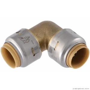 SharkBite UR248 90 Degree Compression Fitting for 1/2 Inch Plumbing