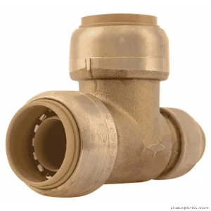 SharkBite U-Style Lead-Free Brass Reducing Tee Connector
