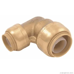 SharkBite Brass 3/4 to 1/2 Lead Free Reducing Elbow Fitting