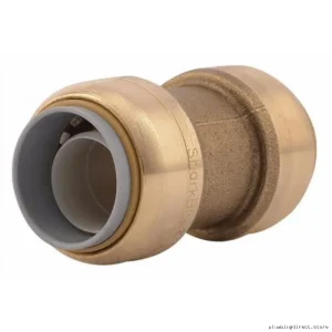 SharkBite Quick Connect Copper Pipe Coupling - .75 In Leak Proof