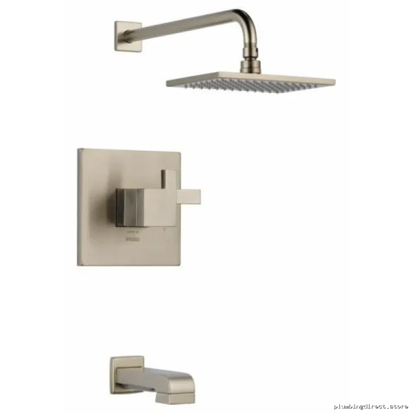 Siderna Brizo Precision Thermostat Tub & Shower Kit – Water-Saving at 2.5 GPM in Polished Nickel