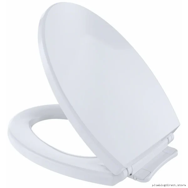 Silent Close Elongated Toilet Seat & Lid - Toto Cotton-White - Image 3