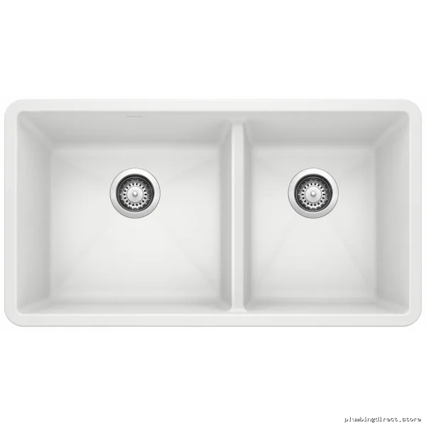 Blanco Precis U 1.75 White Undermount Silgranit Kitchen Sink 401706