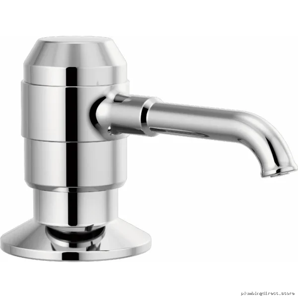Sleek Chrome Soap Dispenser - Delta Broderick