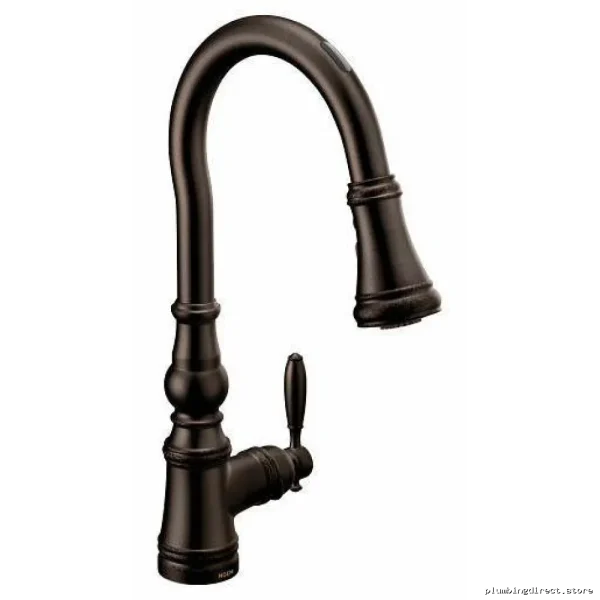 Moen S73004EV2ORB Oil Rubbed Bronze Smart Faucet with Motion Control Pulldown Spray