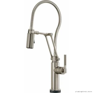 Smart Touch Adjustable Kitchen Faucet With Flexible Hose And Ergonomic Grip