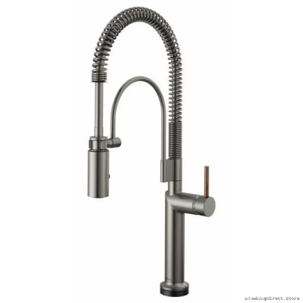 SmartTouch Semi-Pro Kitchen Faucet with Handle-Free Design & Spring-Powered Spray - Image 2