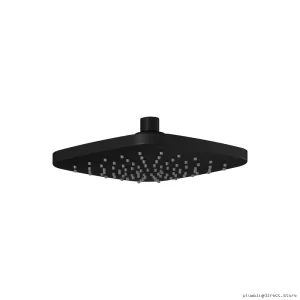 Spa-Style 7.7 Square Rain Shower Head with Modern Design - Sobrio Kalia Matte Black
