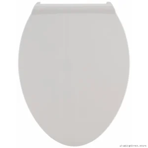 American Standard Soft Close Elongated Toilet Seat - Modern White Design