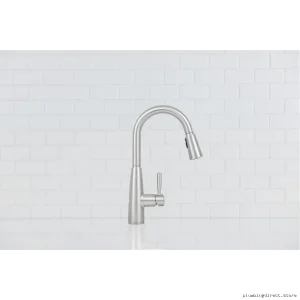 Sperry Wave MotionSense Pull-Down Kitchen Faucet Stainless Steel with Soap Dispenser