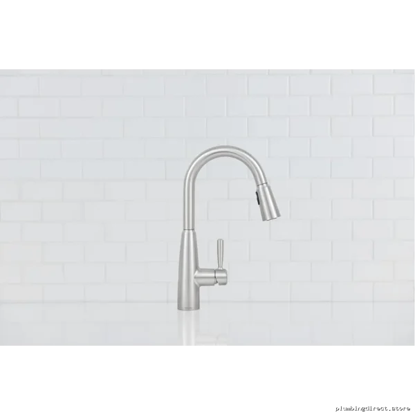Sperry Wave MotionSense Pull-Down Kitchen Faucet Stainless Steel with Soap Dispenser