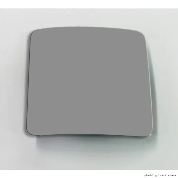 Bathroom Sink Push Drain Square Cap & Overflow Chrome Finish - Kalia AC1330-110