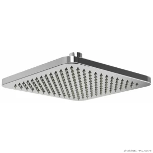 Square Rainfall Showerhead Chrome Finish - 8-Inch RIOBEL 478C Model
