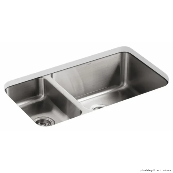 Stainless Steel 1.5 Bowl Undermount Sink - Undertone High/Low Profile (31-1/2 in) Model 3174-L-NA - Image 2