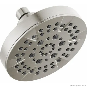 Stainless Steel 5-Setting Shower Head | 1.75 GPM Water-Saving Delta 52535-SS