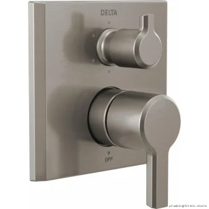 6-Setting Diverter Valve Trim - Stainless Steel for Pivotal Monitor 14 Series