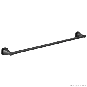Bath Towel Bar Matte Black Stryke 30 Stainless Steel Rack 77630-BL Delta