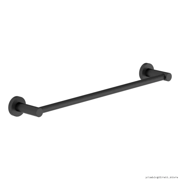 Stainless Steel Bath Towel Rack - Modern Matte Black Finish & Easy Install - Image 2
