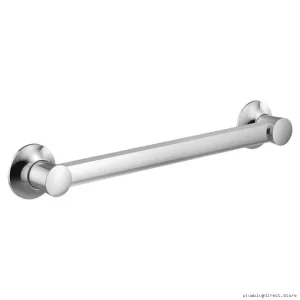 Stainless Steel Grab Bar Flara 36 Designer - Durable Bathroom Safety YG0336CH Moen