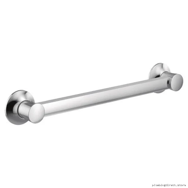 Stainless Steel Grab Bar Flara 36 Designer - Durable Bathroom Safety YG0336CH Moen