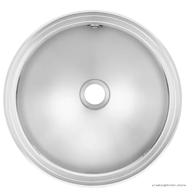 Stainless Steel Drop-In Bathroom Sink Franke OV17-5 Modern Design - Image 2