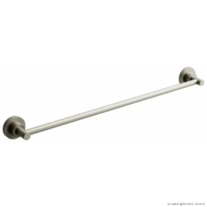 Stainless Steel Brush-Nickel Bathroom Towel Holder