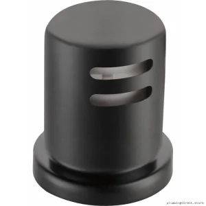 Stainless Steel Sink Air Gap for Dishwashers - Modern Matte Black Design 69060-BL by Brizo
