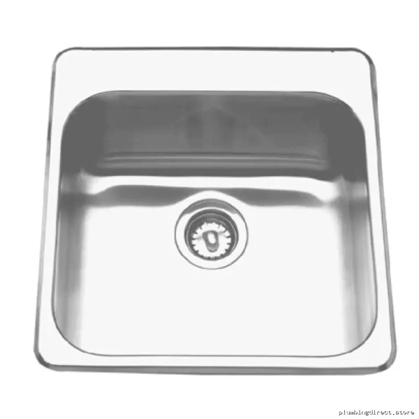 Franke LBS6807-2-1 Stainless Steel Drop-In Sink - 20" 1-Hole Single Bowl