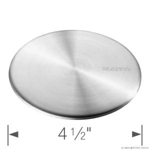 Stainless Steel Flow Control Strainer Cover (Retail Case Pack) - Model 406313 Blanco