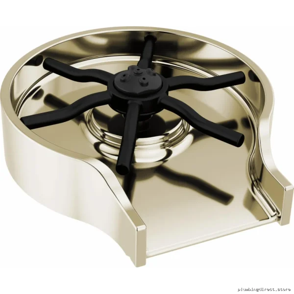 Stainless Steel Glass Rinser - Polished Nickel Finish Delta GR250-PN - Image 3